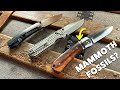 New Pocket Knives! (One is Limited to Only 56 with Fossil Inlays?)