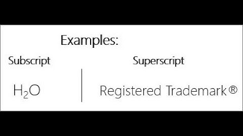 subscript superscript and remove formatting shortcut keys in ms word