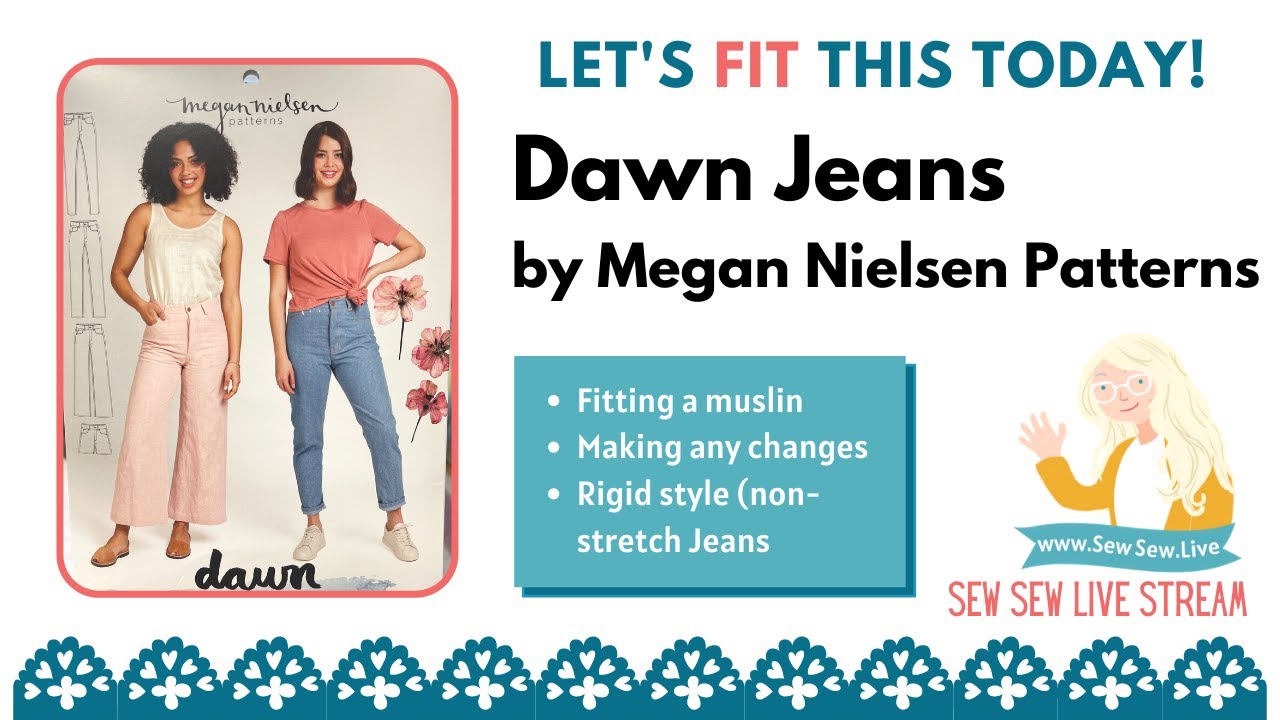Jeans Fit Guide - Identifying Fit Issues - Melly Sews