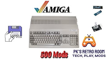 Amiga 500 Gotek mods