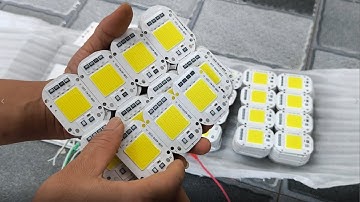 CHIP LED COB 220V thay cho đèn LED pha không cần Driver nguồn LED   Zalo 0355774789 #linhkien789