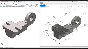 Exercise 7 | Solidworks 2020 tutorial for beginners | Solidworks drawing