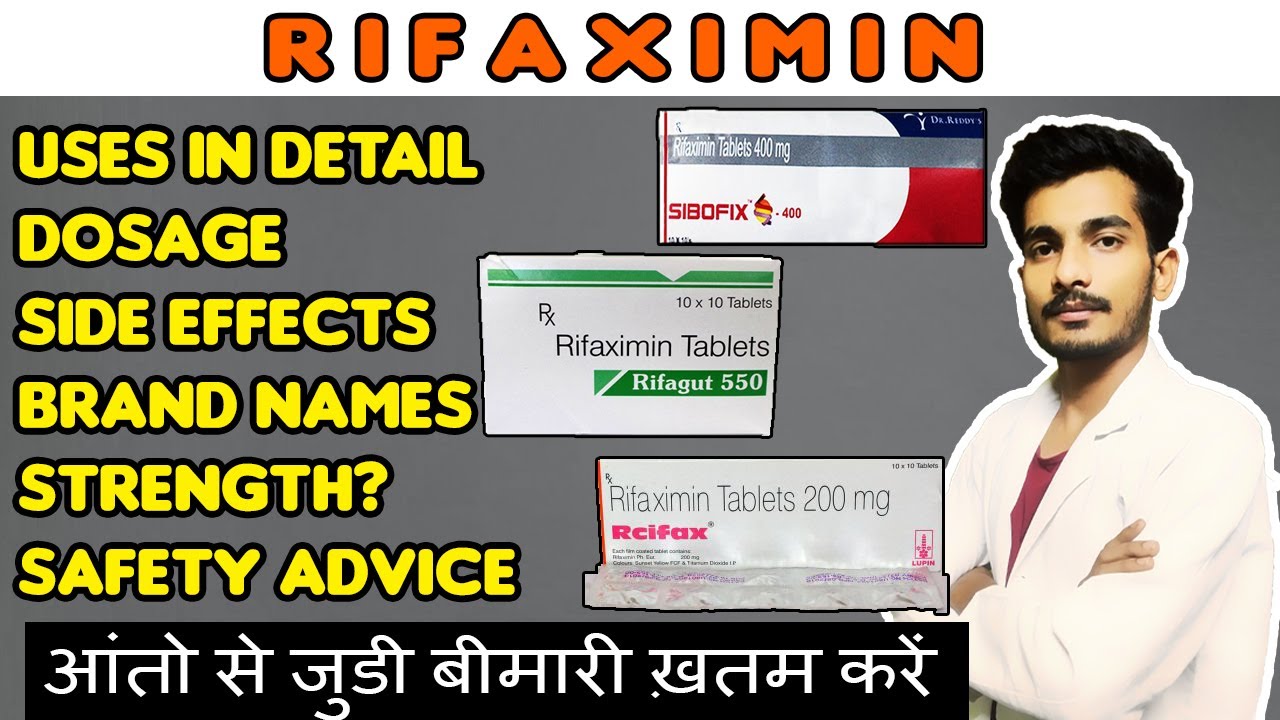 Rifaximin Tablets 400 mg Rcifax 400 Uses in Detail Dosage Side