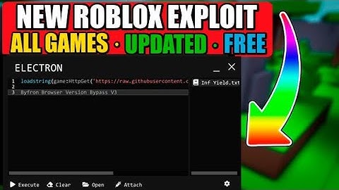 FREE ROBLOX EXECUTOR 2024 🔥 BYFRON BYPASS 🔥 ELECTRON V3 EXPLOIT