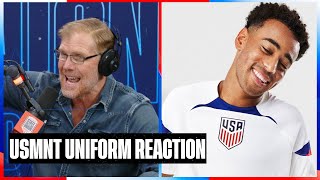 Alexi Lalas reacts to USMNT's uniforms for 2022 FIFA World Cup | SOTU