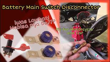 Kill switch / Battery main switch disconnector | Nmax v1