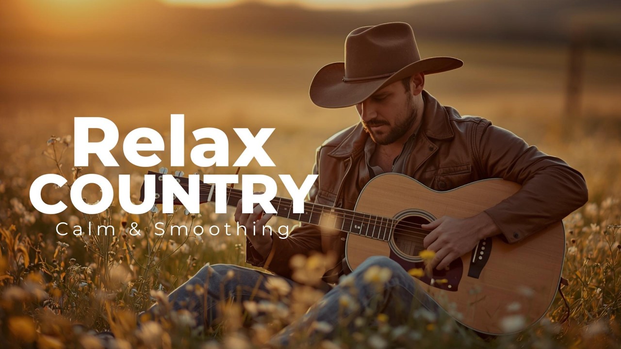 【Country Relax 5】Dusty Highways & Golden Skies — Calm Country Playlist