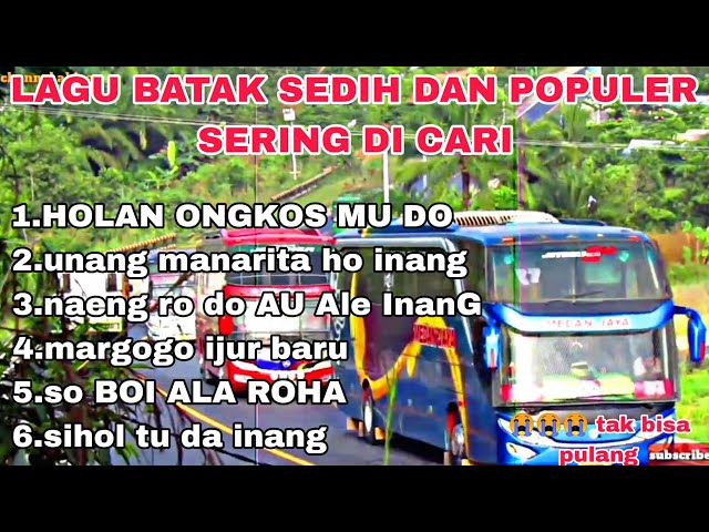 LAGU BATAK SEDIH DAN POPULER SERING DI CARI || HOLAN ONGKOS MU DO class=