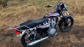 Обзор на мотоцикл Regulmoto Senke Sk125