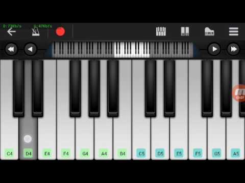 Not Piano Wali Abatasa Walk Band Tutorial Youtube