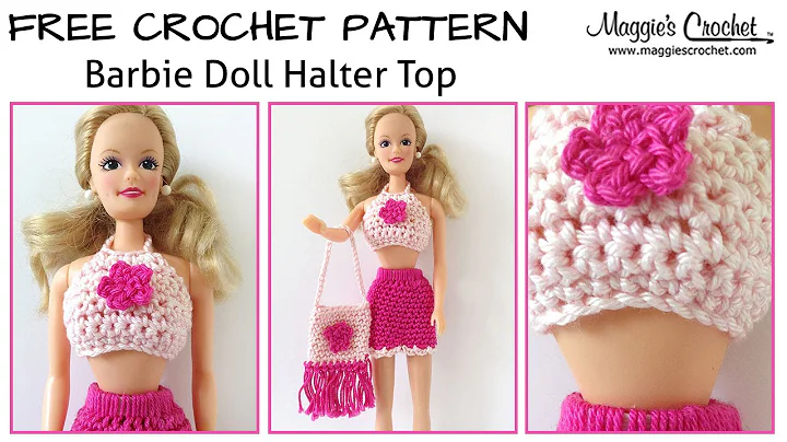 Stunning Doll Halter Top: Free Crochet Pattern