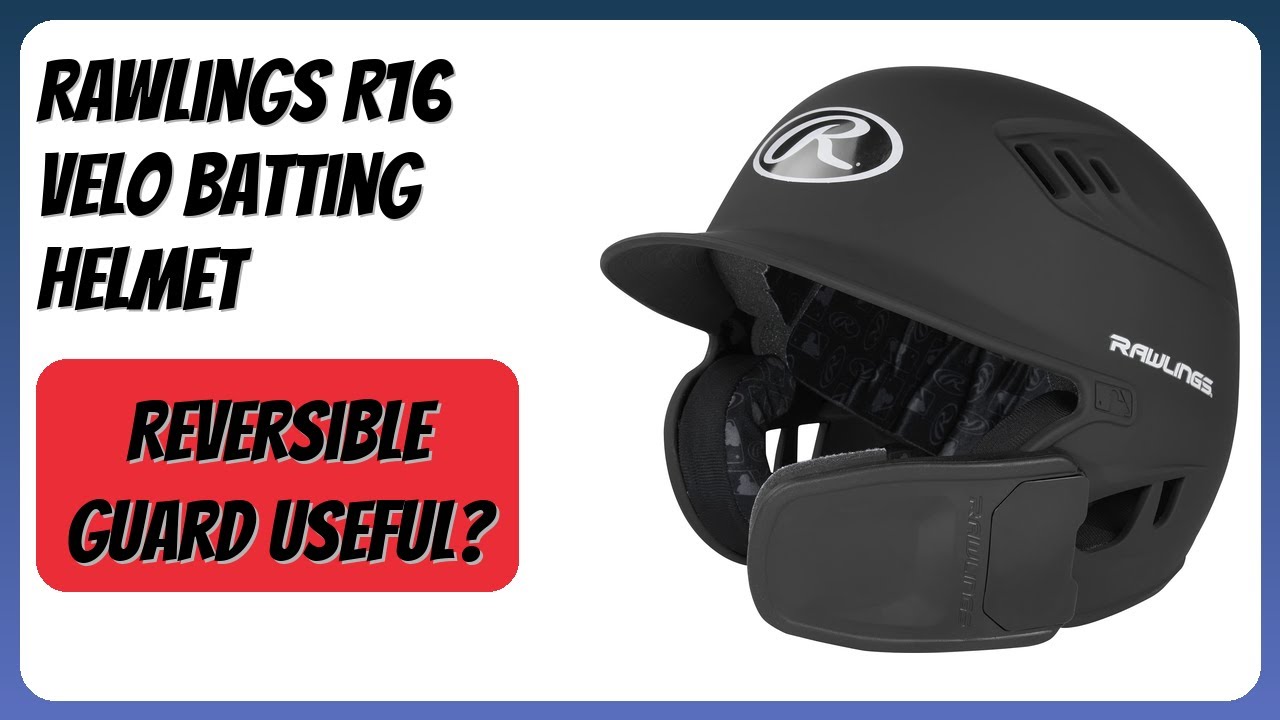 REVIEW (2026): Rawlings R16 VELO Batting Helmet. Features - YouTube
