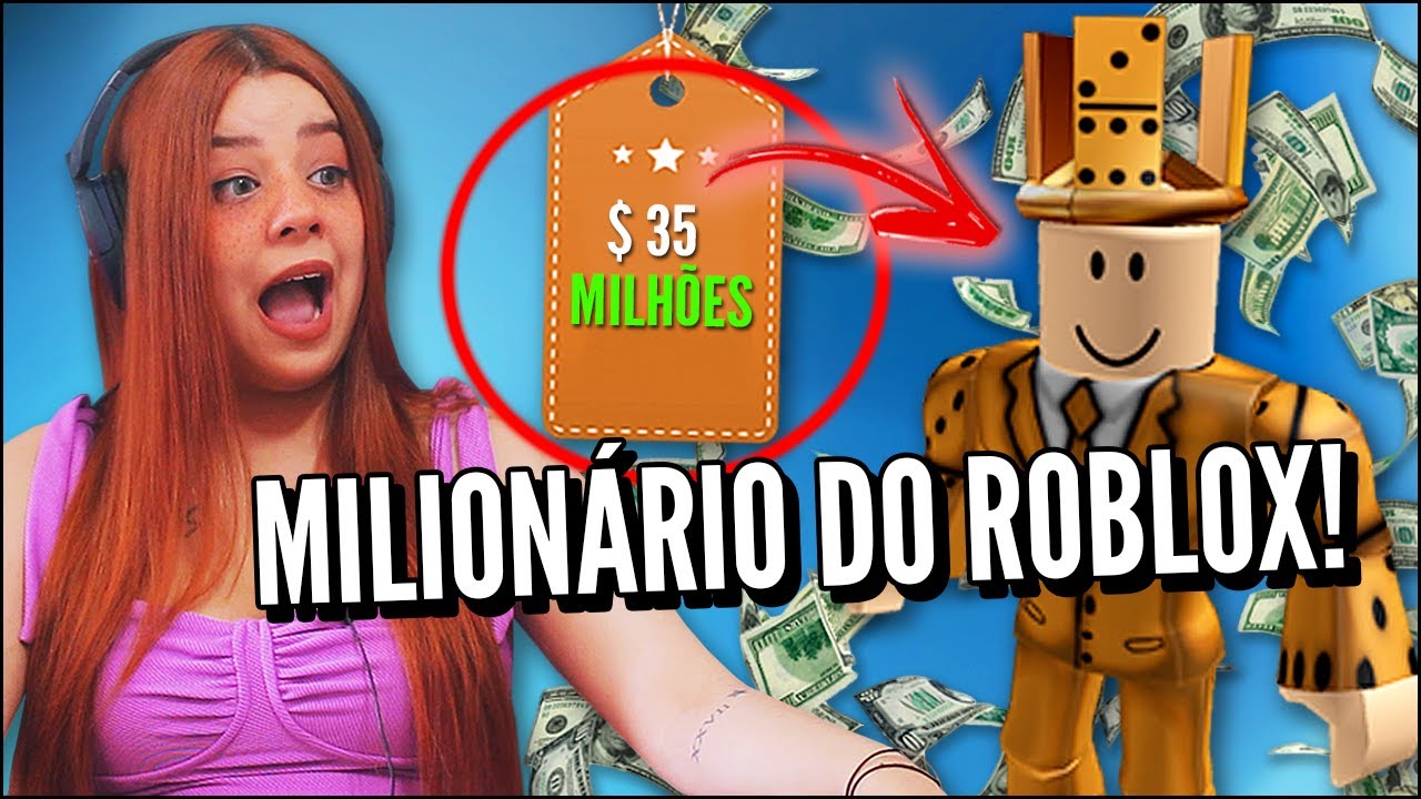 A PESSOA MAIS RICA DA HISTÓRIA DO ROBLOX! - SlEGHART (JOVENS REAGEM ...