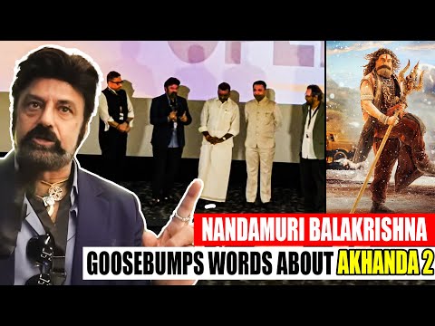 Nandamuri Balakrishna GOOSEBUMPS WORDS About Akhanda 2 | IFFI 2025 Goa | TFPC - TFPC