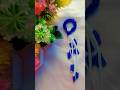 Blue &amp; White Handmade Macrame Keychain #diy#Shorts #Macrame #Keychain #Craft #viral #trending