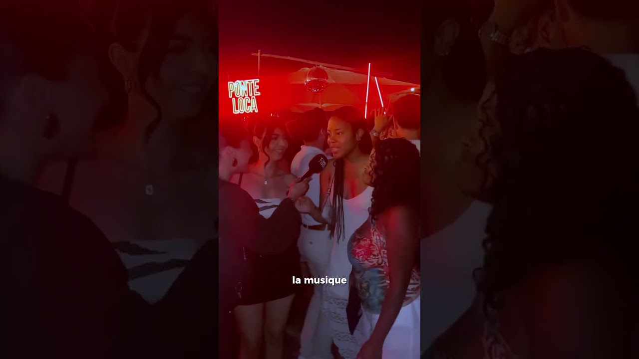 Reggaeton, DJ et plage, des centaines de personnes sur le dancefloor