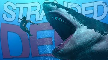 FIGHTING THE MEGALODON! | Stranded Deep (Lets Play Gameplay)