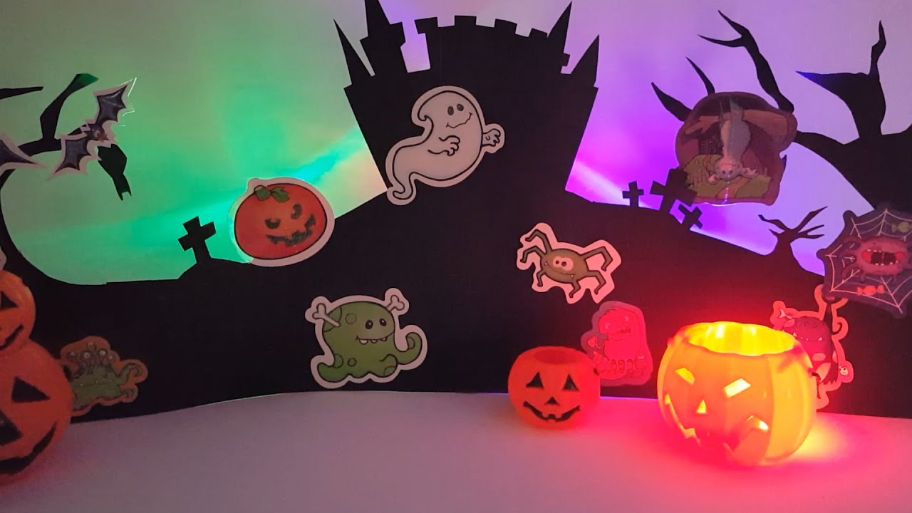 할로윈 인형놀이 세트 만들기 DIY Halloween Playset for dolls. YouTube