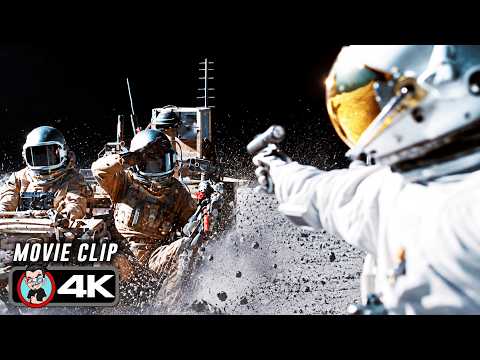 Mad Max On The Moon | AD ASTRA (2019) Movie CLIP 4K