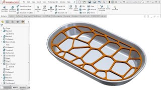 Voronoi Pattern  SolidWorks Tutorial