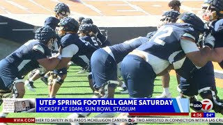 UTEP Spring football game set for Saturday