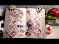 ASMR✨ scrapbooking 🍧 pink &amp; Blue #asmr  #scrapbooking #diy #journal