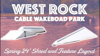 Wakeboarding West Rock Cable Park + Drone Park Highlights  Spring 2024