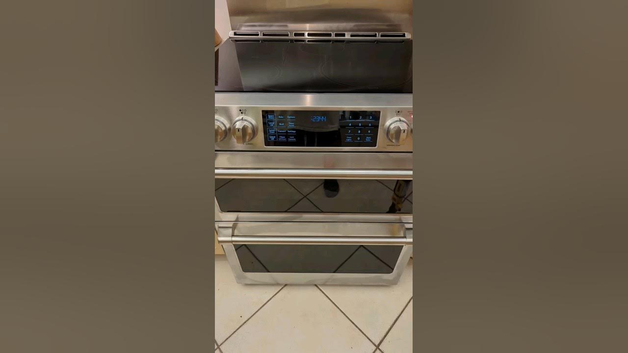 GE Cafe Range Remote Enable YouTube