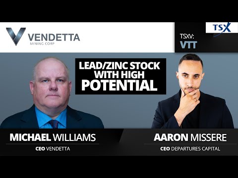 One Unique Zinc/Lead Stock To Watch Now? Vendetta Mining CEO Interview w/ Mike Williams (TSXV:VTT)