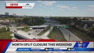 North Split reconstruction begins this weekend