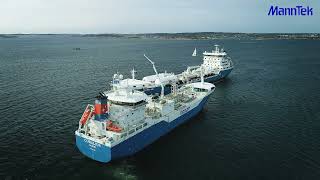 LNG Bunkering MannTek by MannTek 1,424 views 2 years ago 3 minutes, 25 seconds