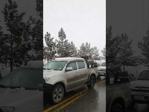 روز برفی ومیله های زمستانی مردم در  قرغه و پغمان