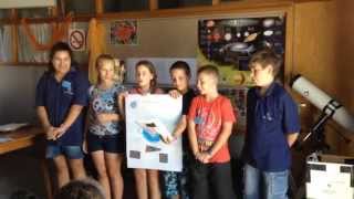 Planeet-krete tydens Gr. 6 Voortrekker Sterrekunde SPES