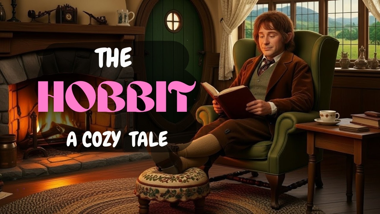 The Hobbit | Relax With a Cozy Fireside ASMR Sleep Tale | Deep Sleep Bedtime Story