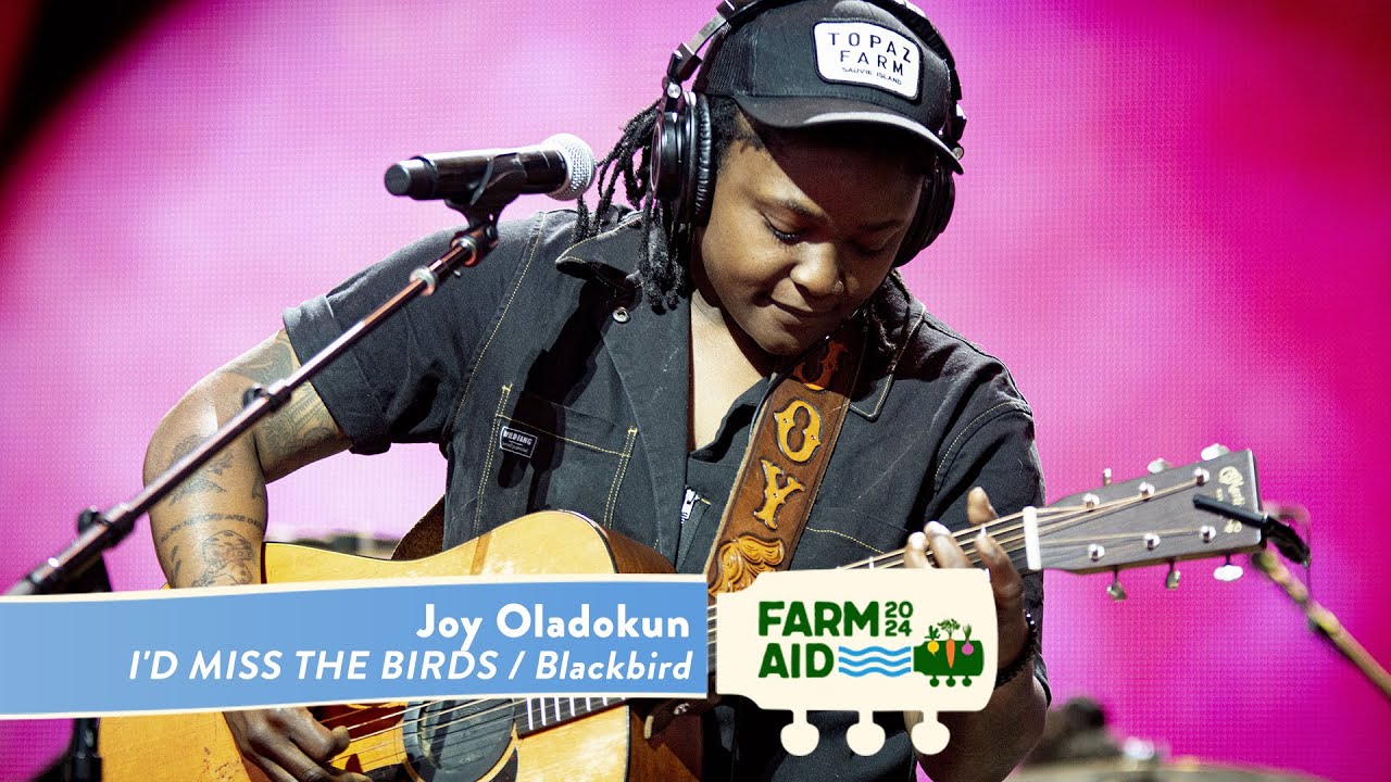 Joy Oladokun - I'D MISS THE BIRDS / Blackbird (Live at Farm Aid
