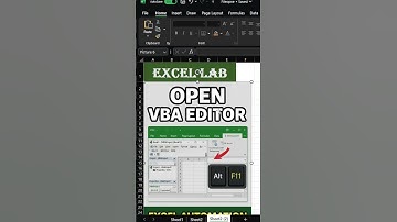 How to Open VBA Editor in Excel (Alt + F11 Trick) -EP4 #ExcelVBA #ExcelAutomation #VBATips