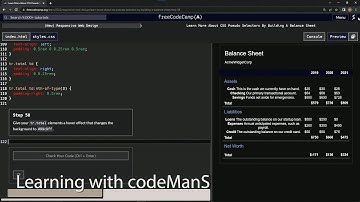(scrapped) learn2code | freeCodeCamp (New) Responsive Web Design - Building a Balance Sheet: Step 58