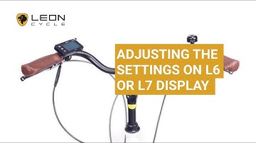 Adjusting the Settings on L6 or L7 Das-Kit Display