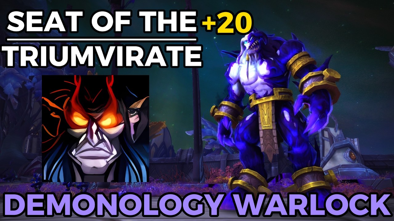 Seat of the Triumvirate +20 | Diabolist Demonology Warlock