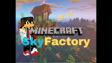 Minecraft SkyFactory: We made an Obsidian Pickaxe using Tinkers