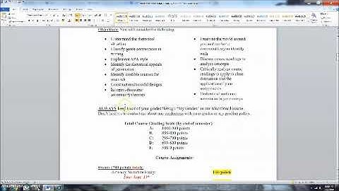 ENGL 1301 Syllabus Fall 2020