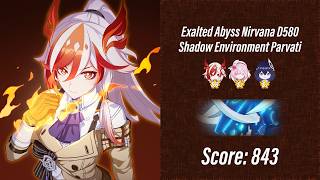 EX Abyss Nirvana - Shadow Environment Parvati D580 (843 Pts) FV (SSS)/HLE (S2)/WP (S2)