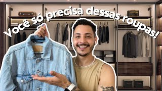 ARMÁRIO CAPSULA - COMO MONTAR UM GUARDA ROUPA FUNCIONAL E MINIMALISTA!