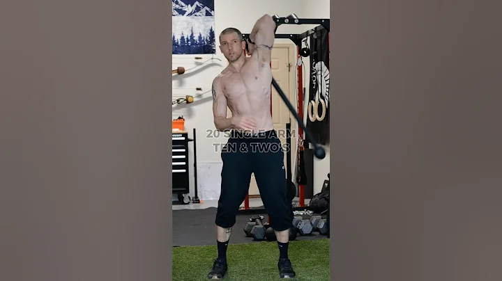 Steel Mace Training ⚒️ | Full Body Workout, Shied Cast, Squats, Uppercuts