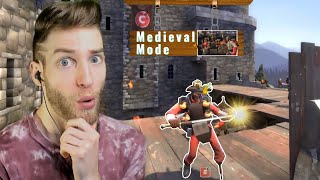 MY FAVORITE GAMEMODE! Medieval Mode!! Team Fortress 2 Gameplay!