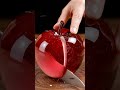 Glass Apple 🍎 🤯ASMR😍 #satisfyling #asmrtriggers #asmr #asmrsounds
