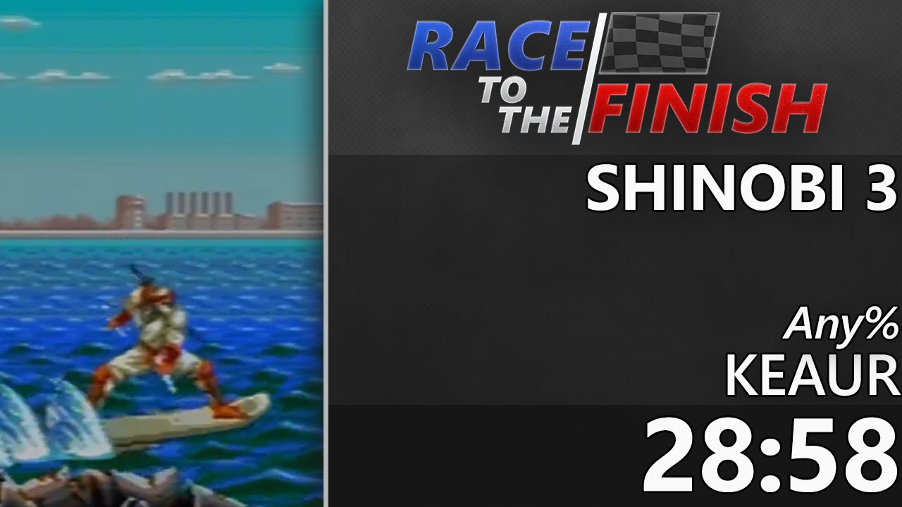 Shinobi III by Keaur (Any %) - Race to the Finish [Speed running]