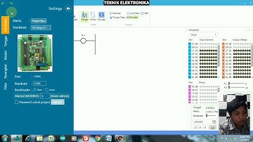 PLC: Mengendalikan Motor Menggunakan 2 Push Button