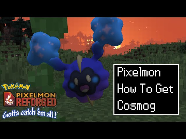 How To Evolve Your Cosmog Into Solgaleo/Lunala In Pixelmon 