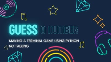 Guess a number game using Python. For beginners - No Talking